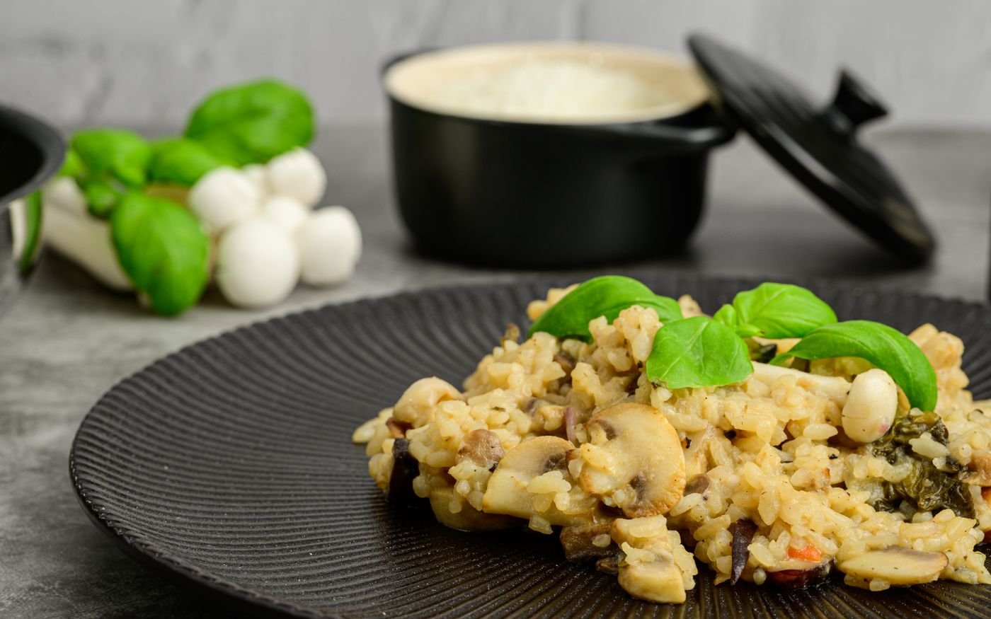 Risoto de Cogumelos